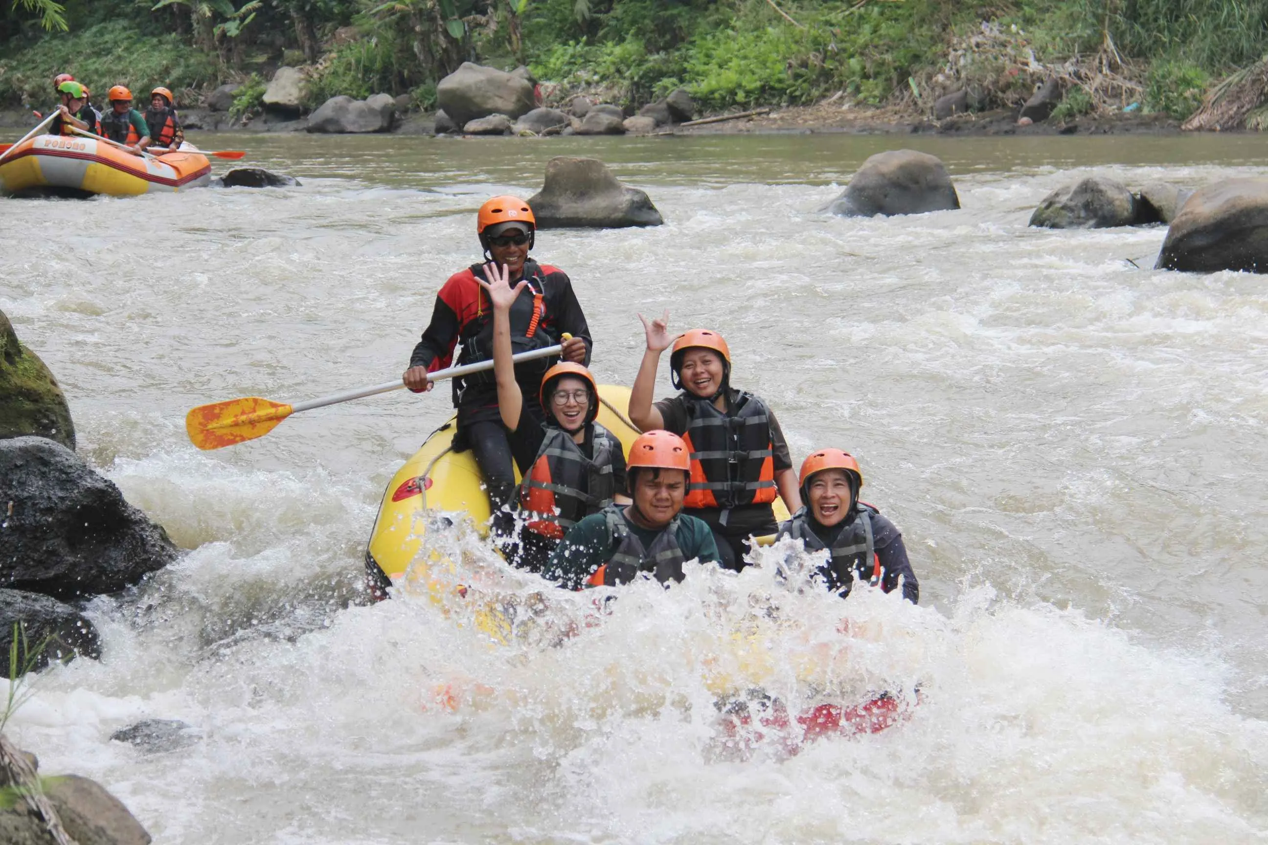 Rafting Sungai Progo Bawah
